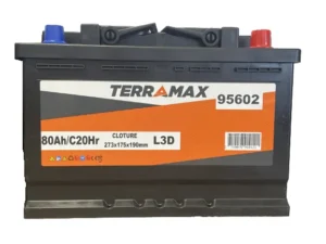 Batterie Terramax  95602/69626 12V 80Ah A