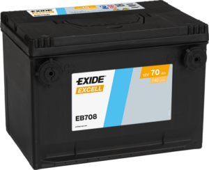 Batterie Fulmen  EB708 12V 70Ah 740A