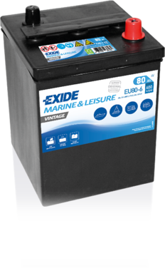 Batterie Fulmen  EU80-6 6V 80Ah 600A