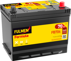 Batterie Fulmen FB704 12V 70Ah 540A
