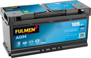 Batterie Fulmen Start & Stop AGM EK1050 12V 105Ah 950A