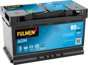 Batterie Fulmen Start & Stop AGM FK800 12V 80Ah 800A