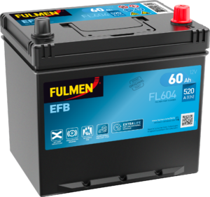 Batterie Fulmen Start & Stop EFB FL604 12V 60Ah 520A