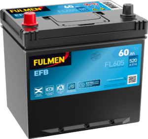 Batterie Fulmen Start & Stop EFB FL605 12V 60Ah 520A